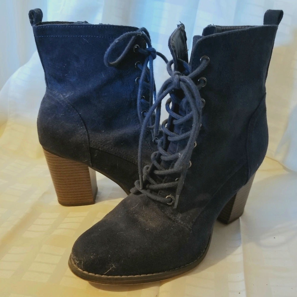 Navy boots